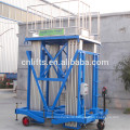 SJL0.2-20 four or six Masts vertical Aluminium Aerial Work Platform